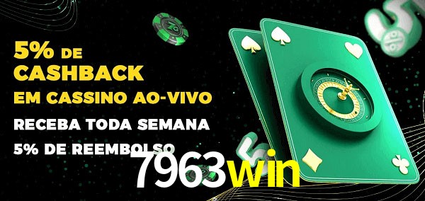 Promoções do cassino ao Vivo 7963win